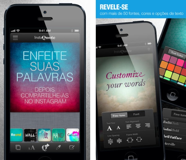 Gerador de Frases para iOS InstaQuote